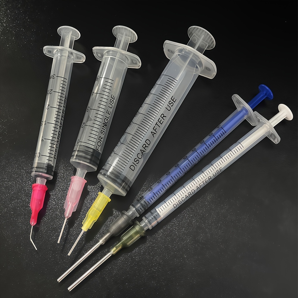 Lab Equipment - Satu Set Jarum Suntik Laboratorium Presisi