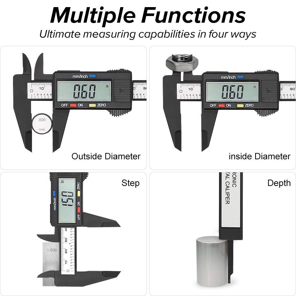 Kaliper Digital elektronik 150 - Digital Caliper 150Mm Stainless Steel ulasan dan harga