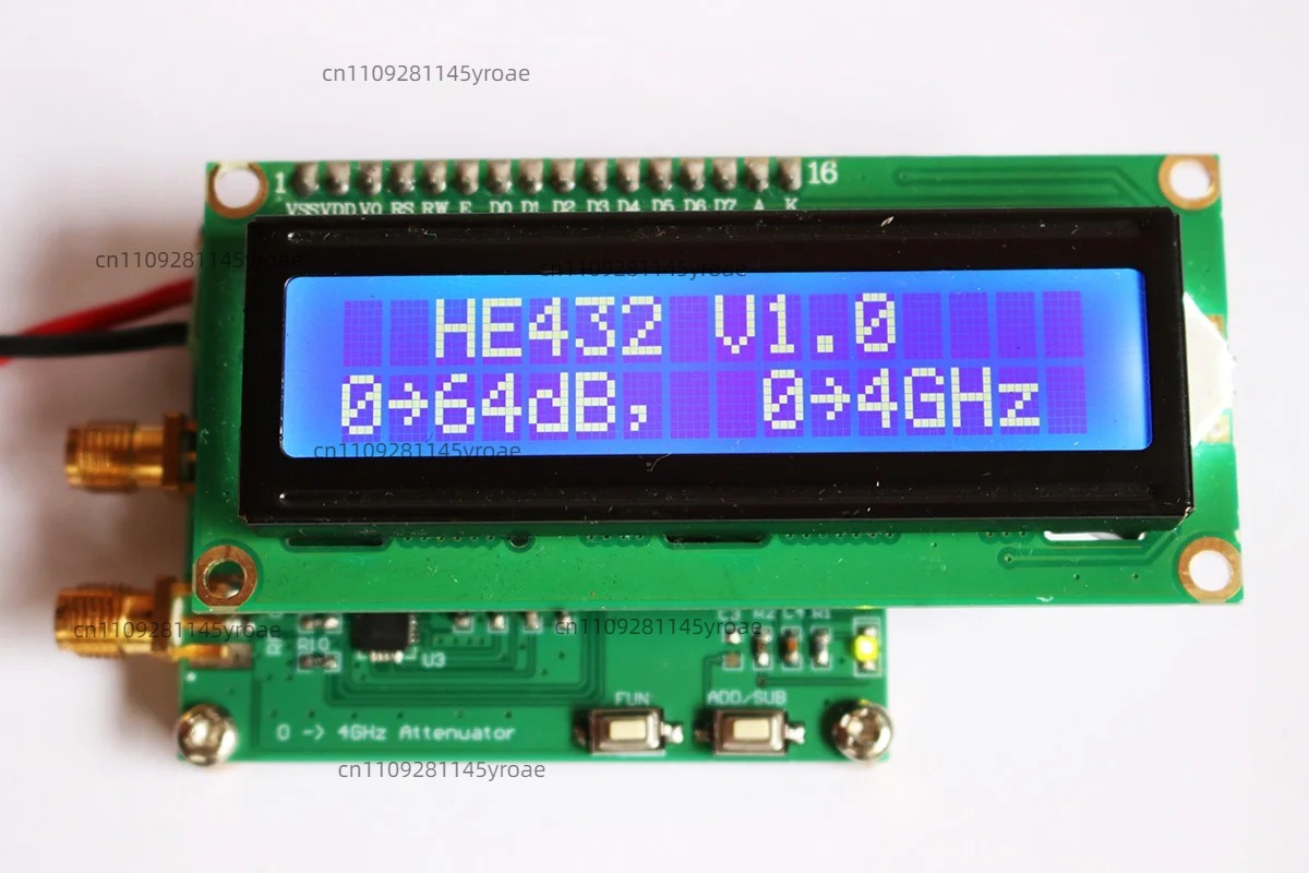 Atenuator Sinyal RF Digital 0- - Test Instruments ulasan dan harga