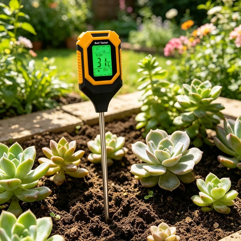 Alat Uji Tanah 4-in-1, Penguku - Ph Meter Digital Water Tester ulasan dan harga