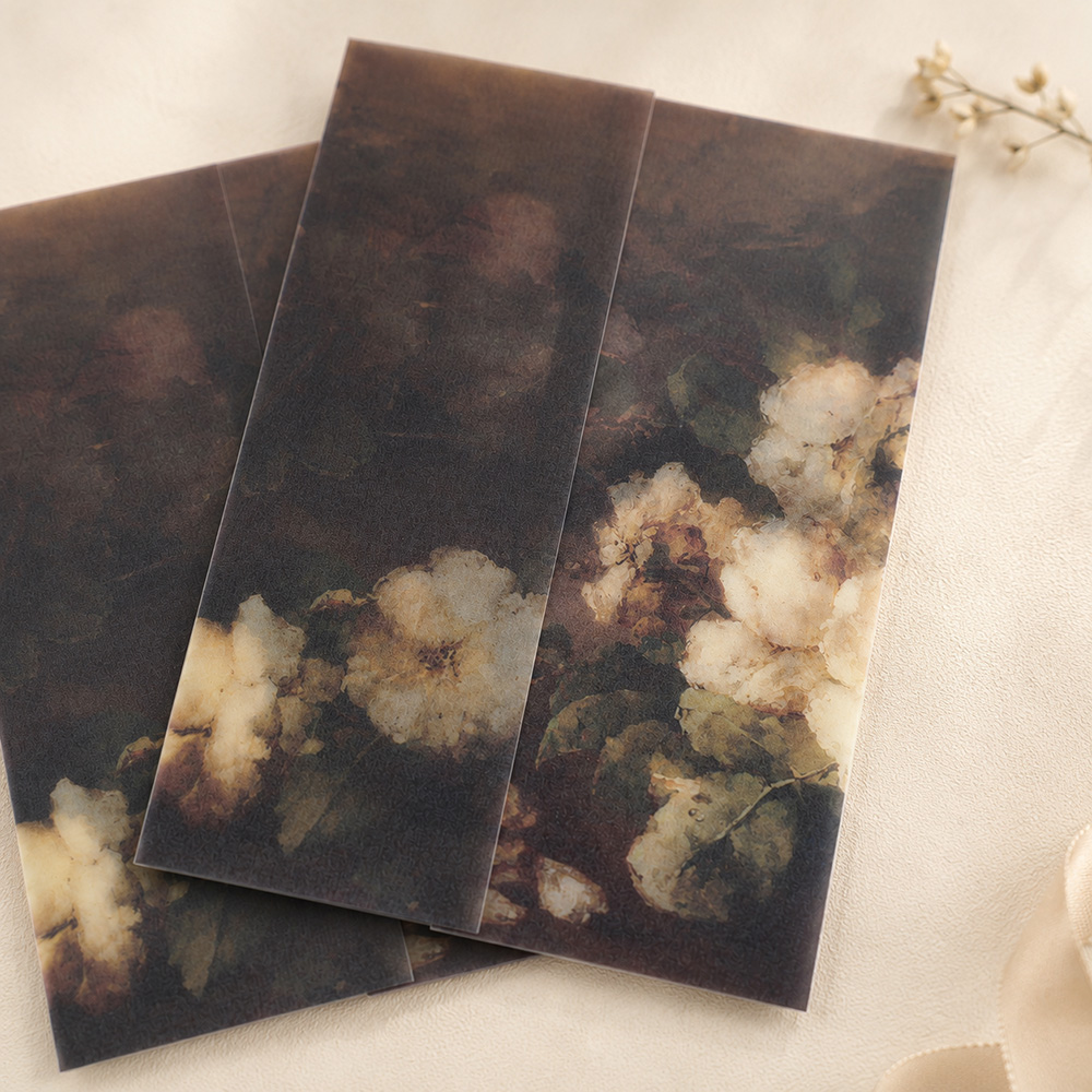 20/50 pcs Sampul Vellum Lipat  - Packaging ulasan dan harga
