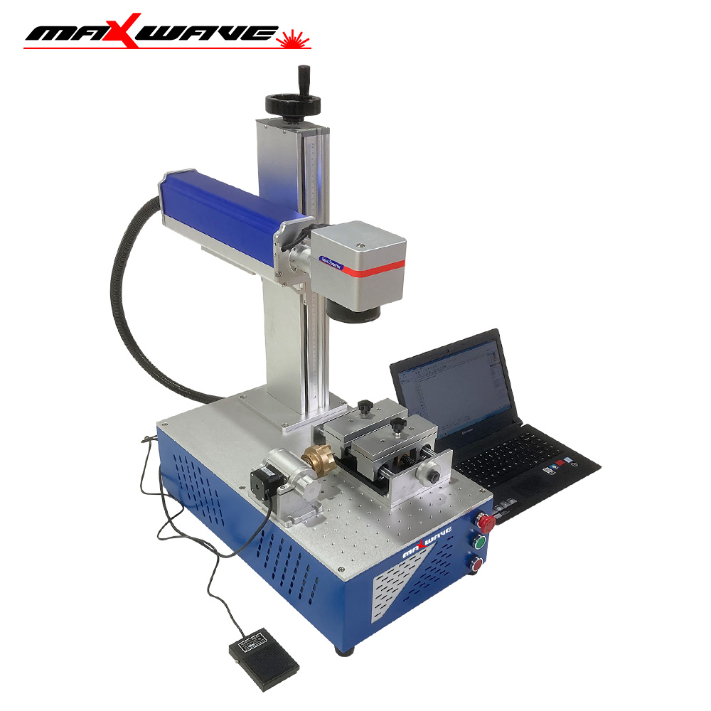 Mesin Penanda Laser Serat Maxw - Fiber Laser Marking Machine 30W ulasan dan harga